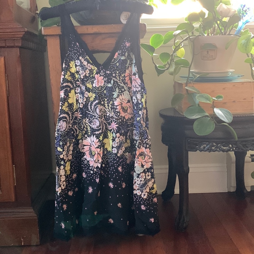 Intimately Free People Flowy Long Tank Tunic Dress FP